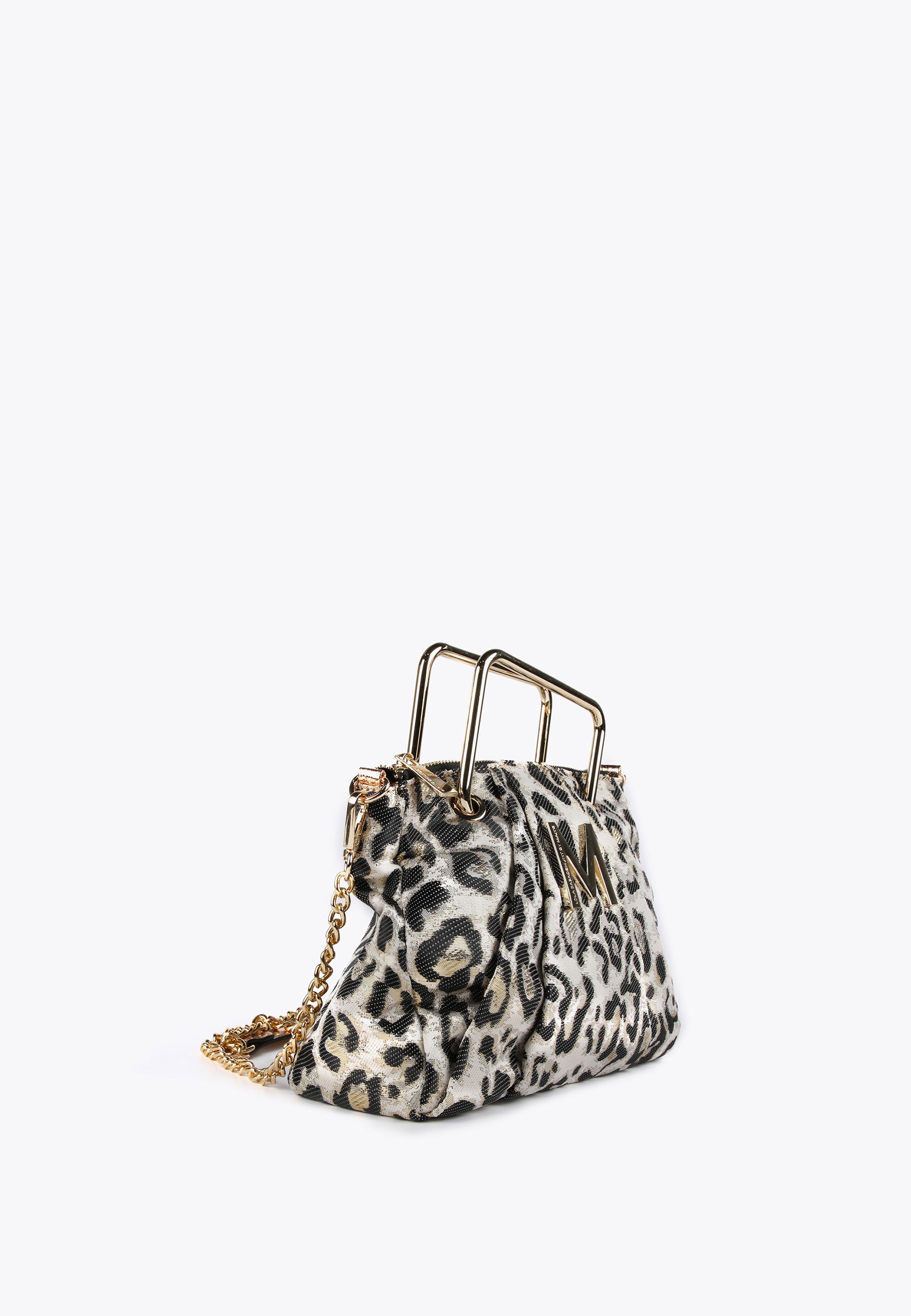 MS2404008-Brown-Black-Small animal print bag