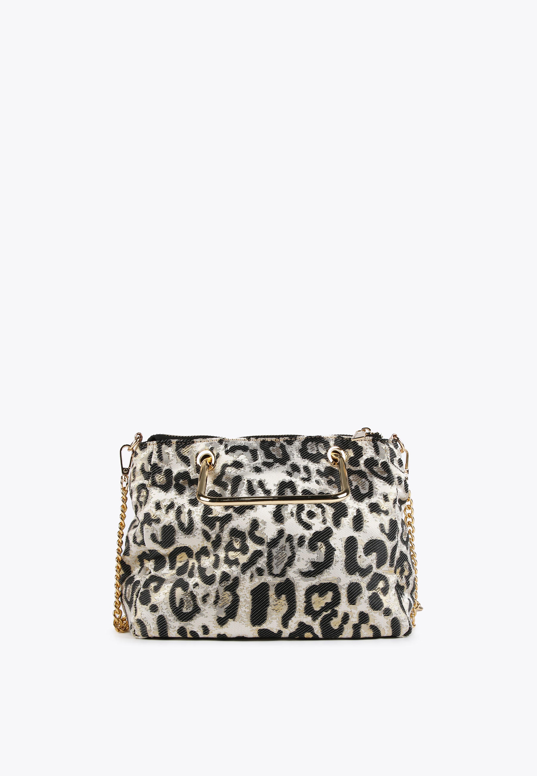 MS2404008-Brown-Black-Small animal print bag