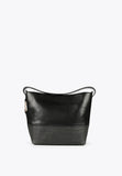 MS2404013-Black-Crossbody bag in contrasting materials