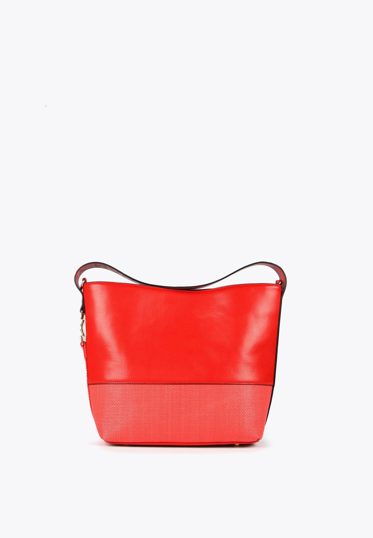 MS2404013-Red-Crossbody bag in contrasting materials