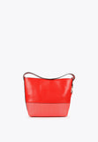 MS2404013-Red-Crossbody bag in contrasting materials