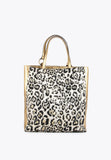 MS2404014-Brown-Black-Golden animal print tote bag