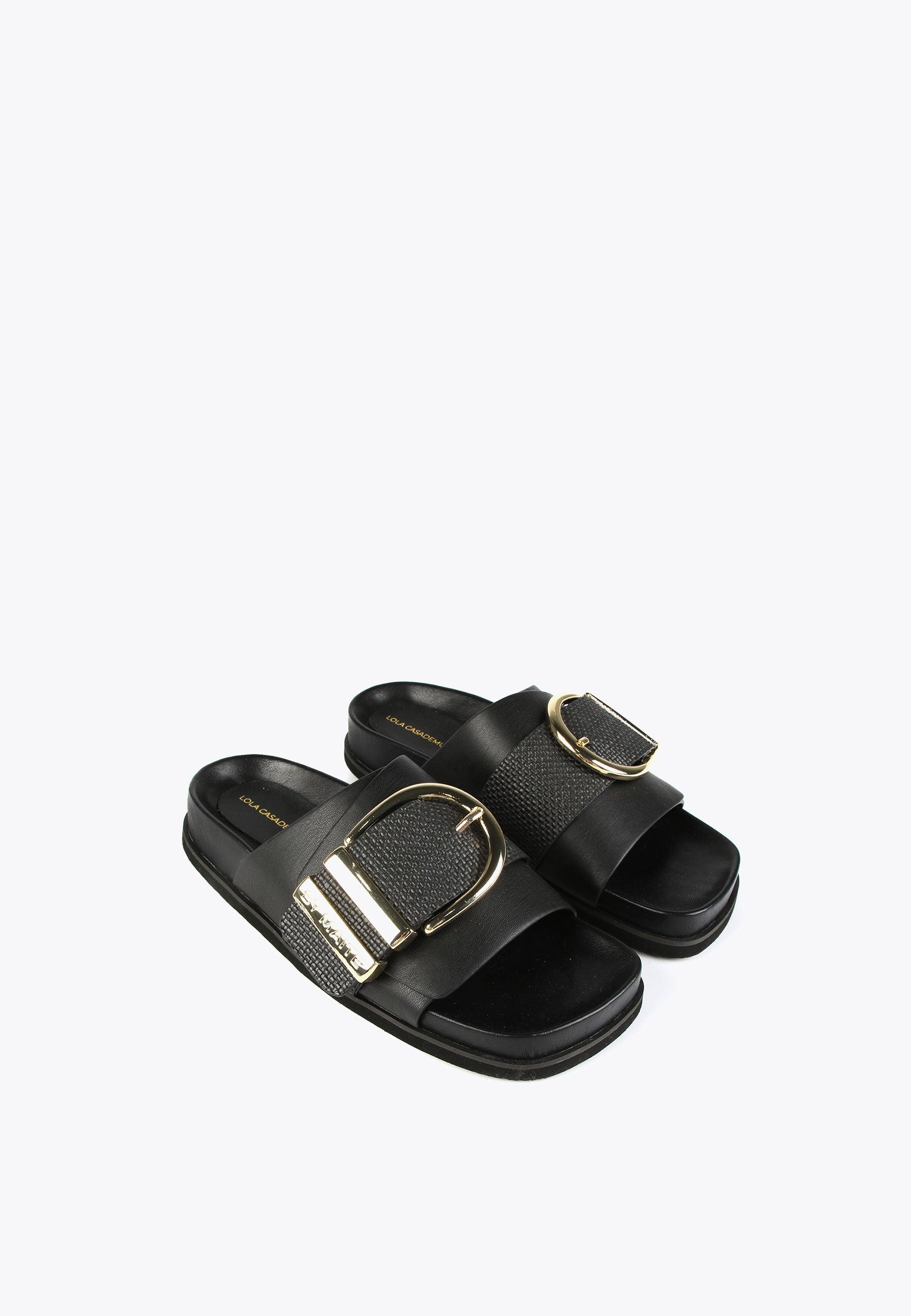 MS2405002-Black-Flat sandals