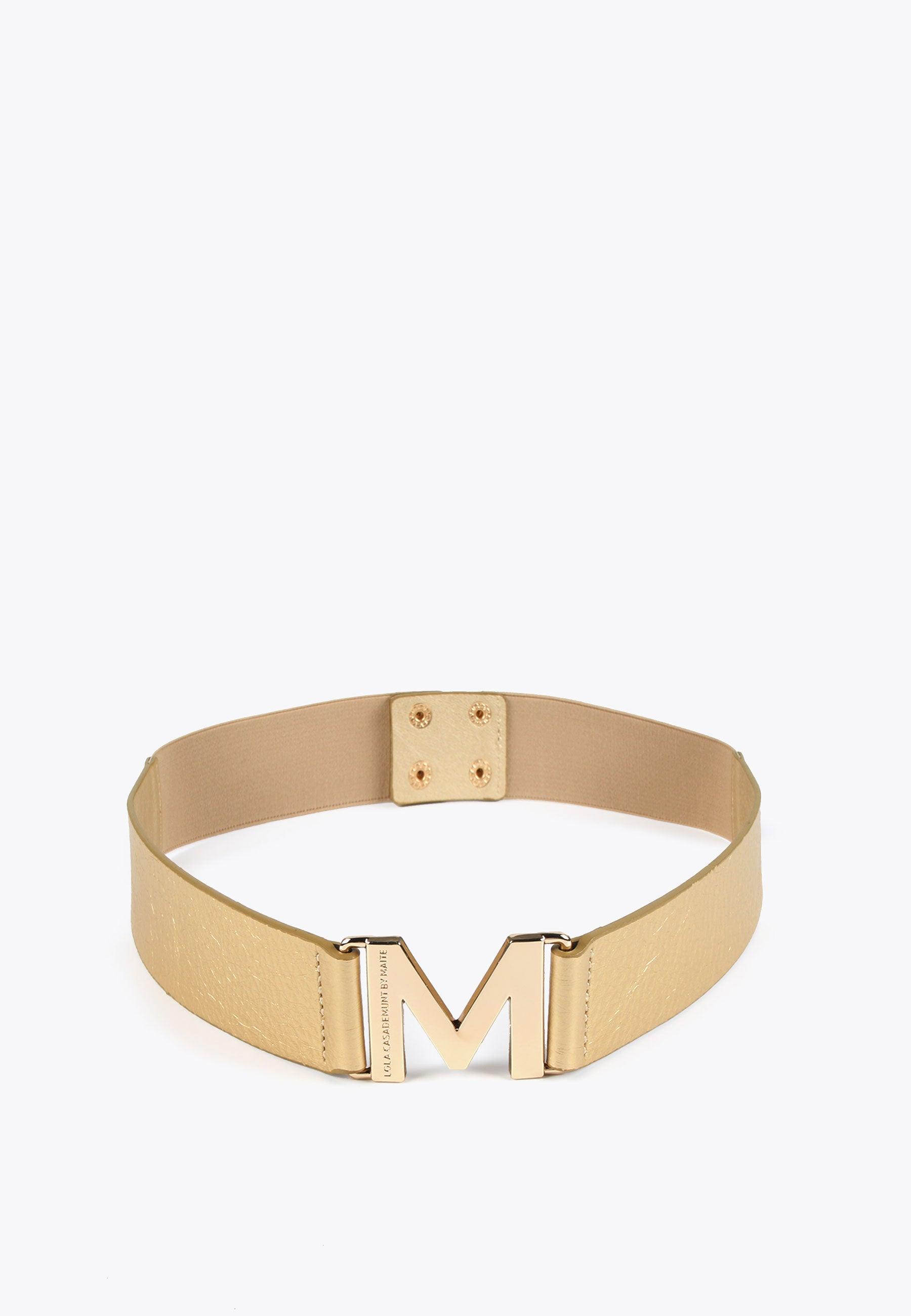 MS2406002-Gold-Elastic belt 