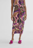 MS2408004-Lilac-Black-Printed pareo skirt