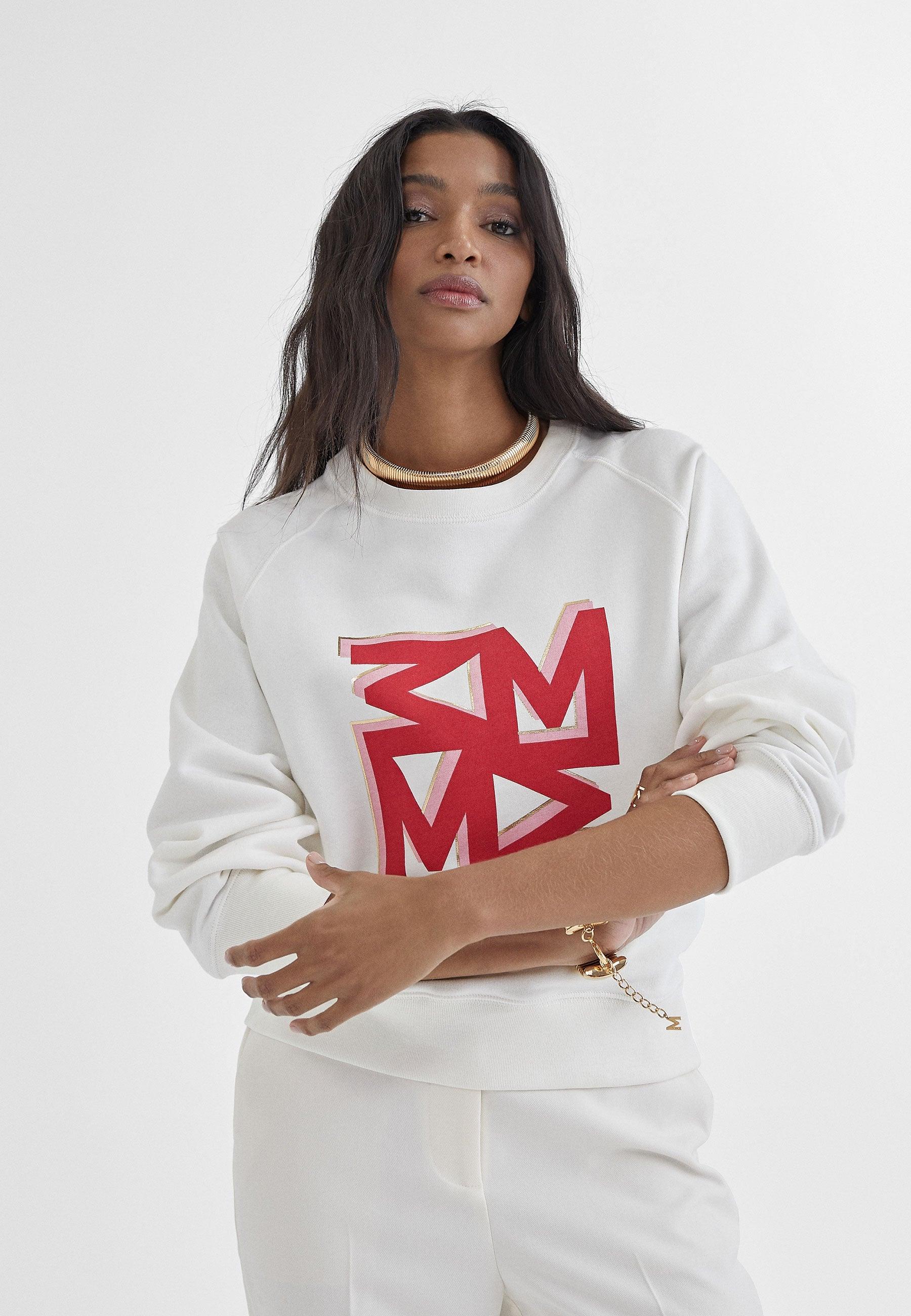 MS2411012-White-Red-Sweatshirt with positional M