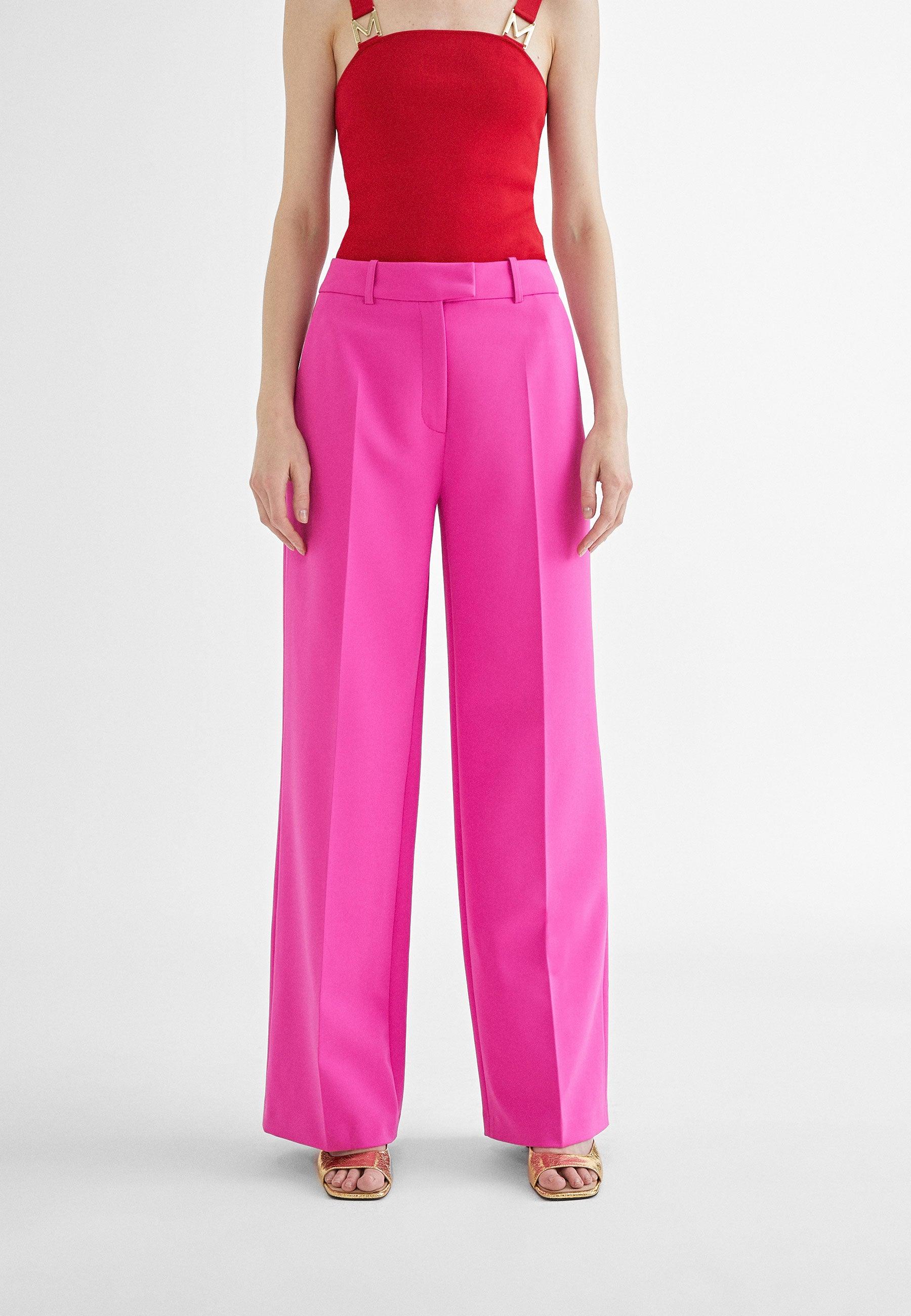 MS2414026-Fuchsia-Straight trousers