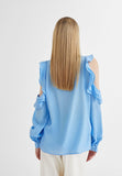 MS2415025-Electric-Blue-Off-the-shoulder blouse