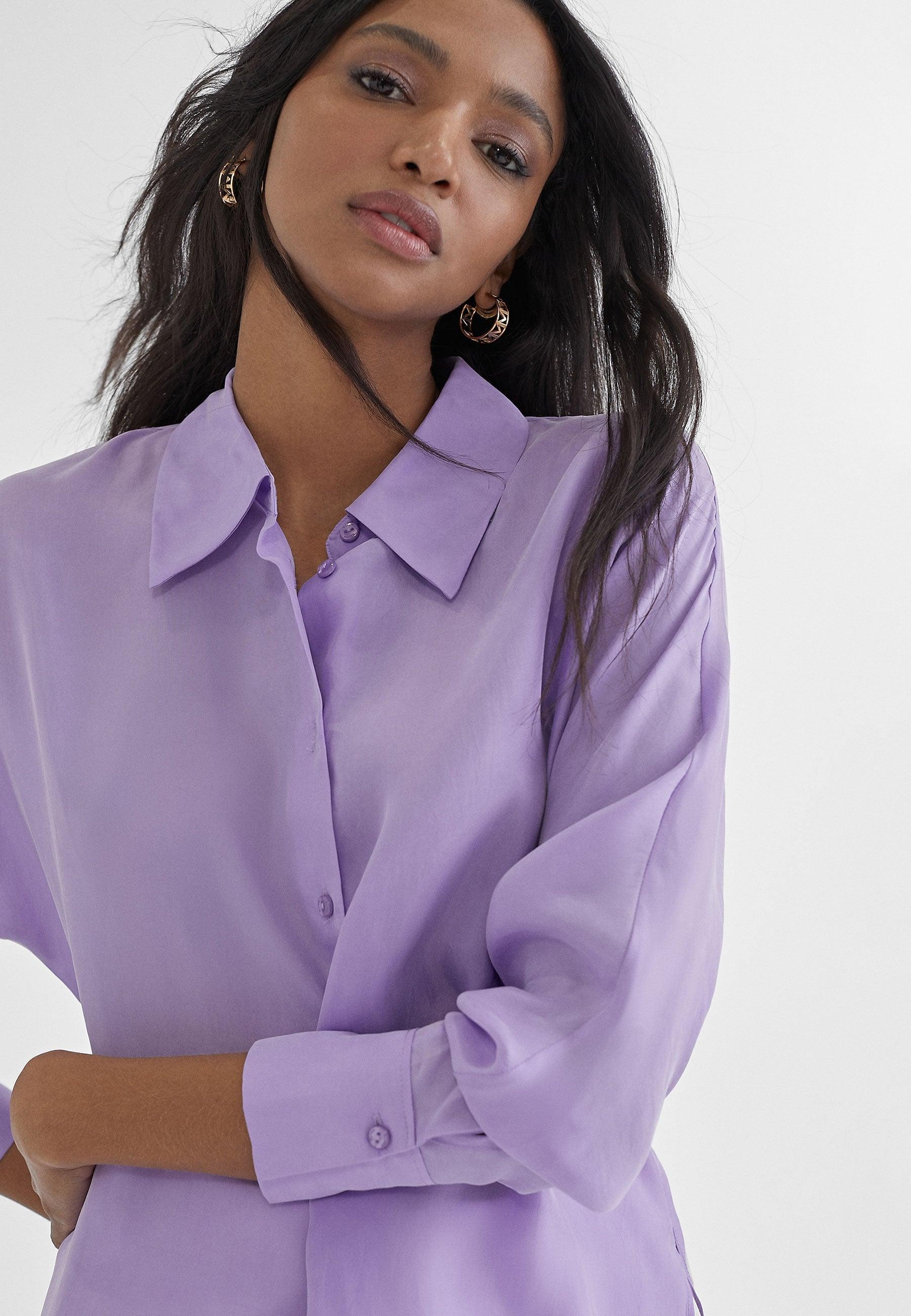 MS2415026-Lilac-Monochrome blouse