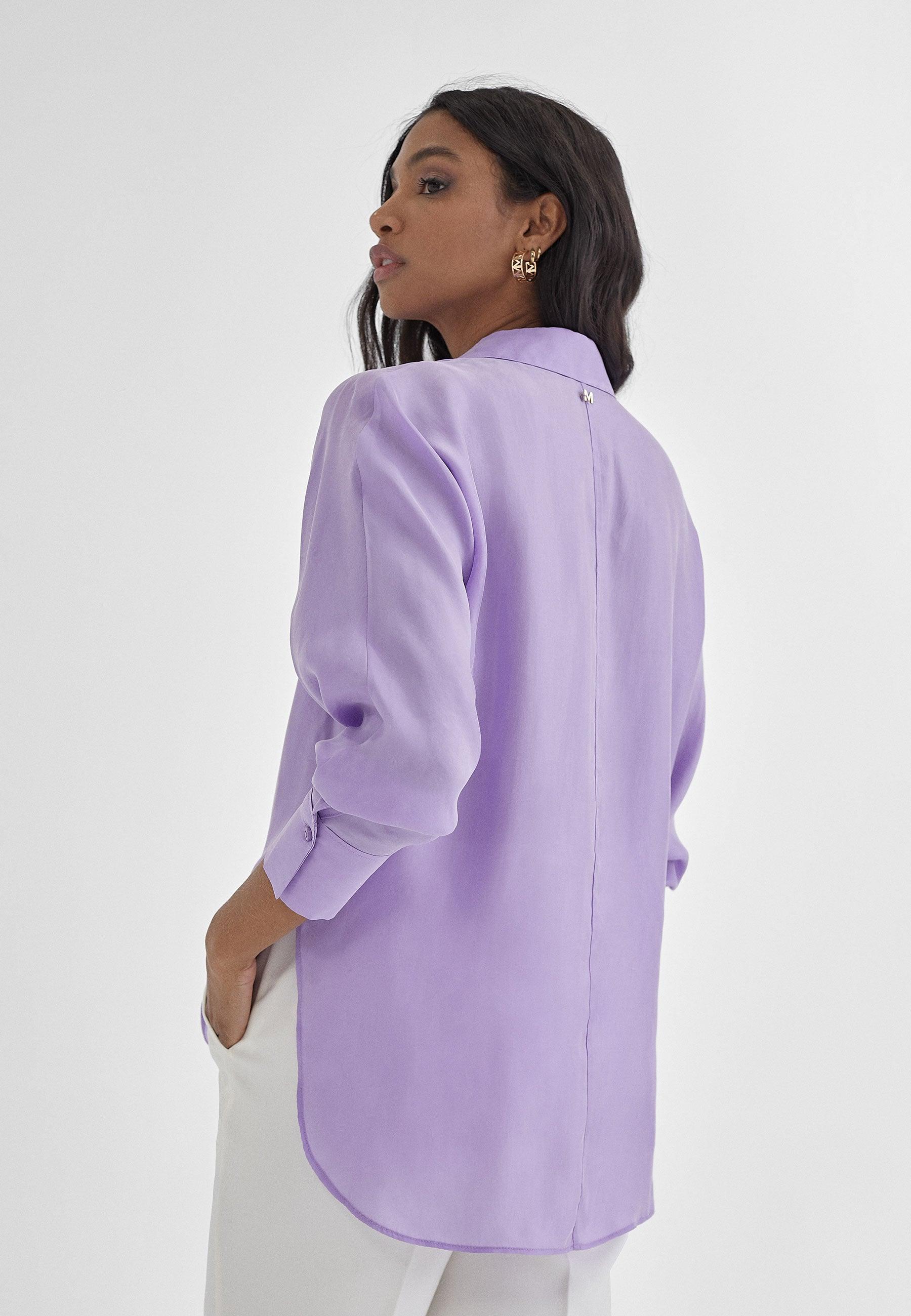 MS2415026-Lilac-Monochrome blouse