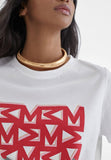 MS2415036-White-Red-M print T-shirt