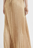 MS2416016-Gold-Long asymmetric dress